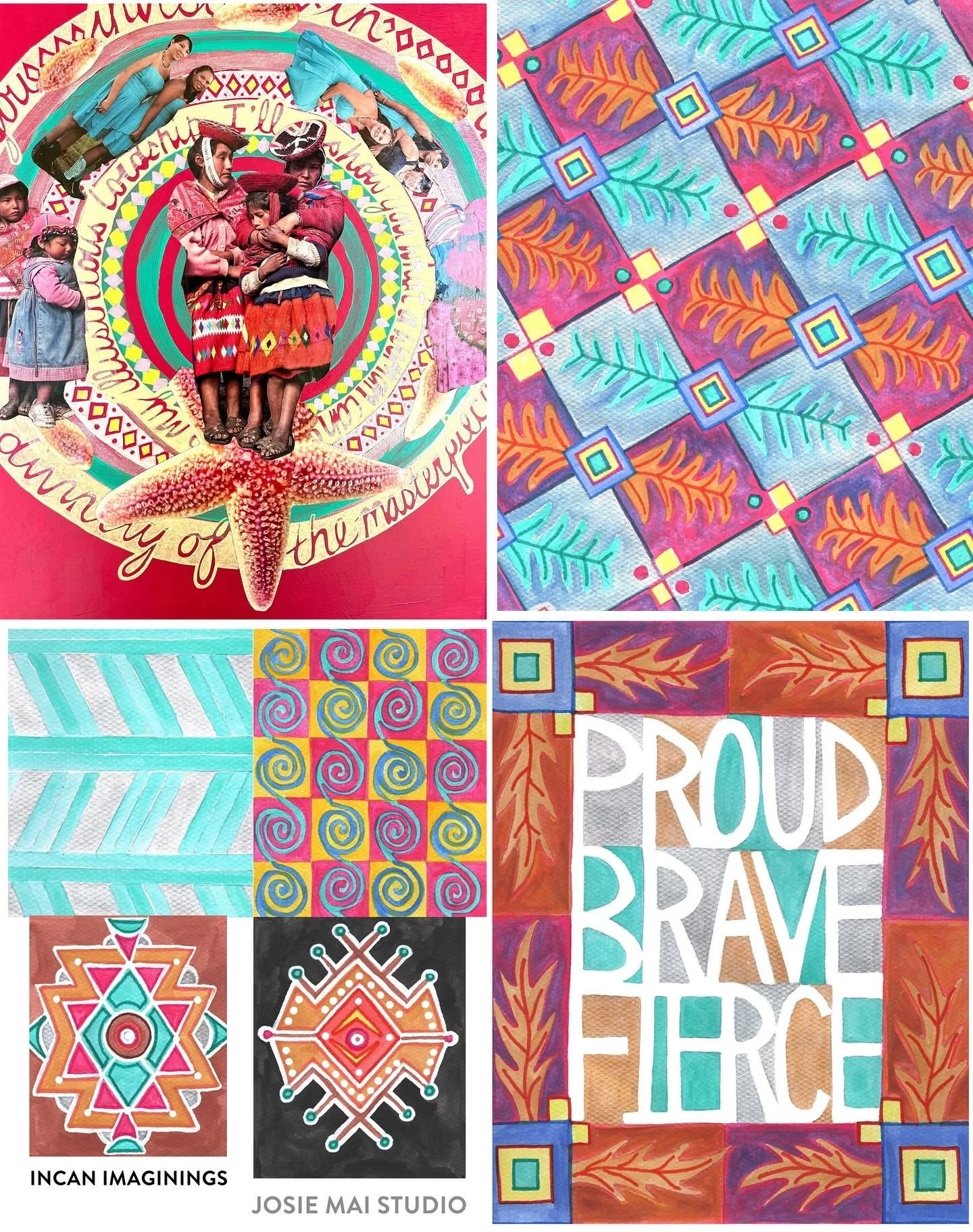 Second mini-collection for potential licensing. Having so much fun!