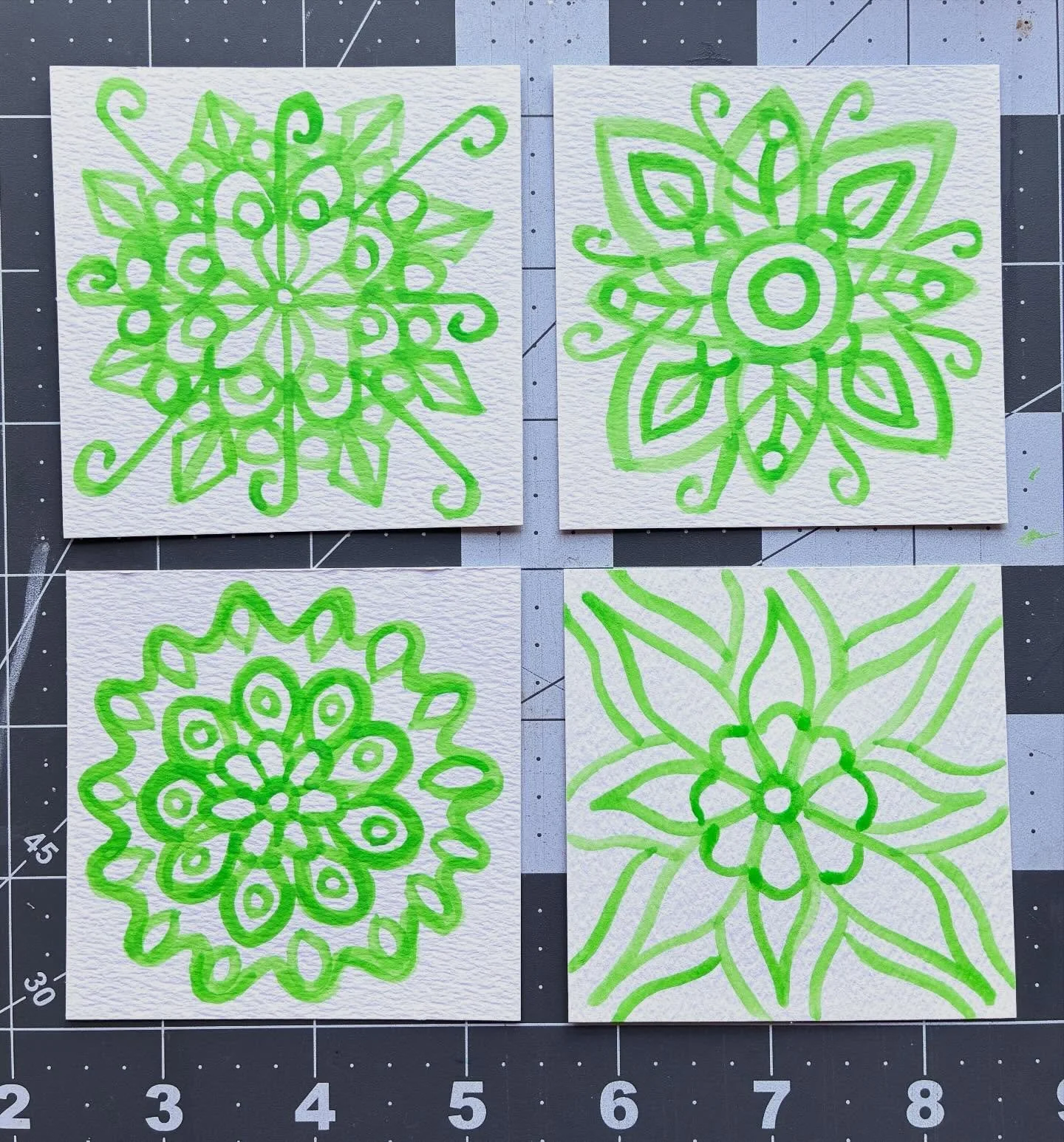 Starting tiny paintings! 🖼️