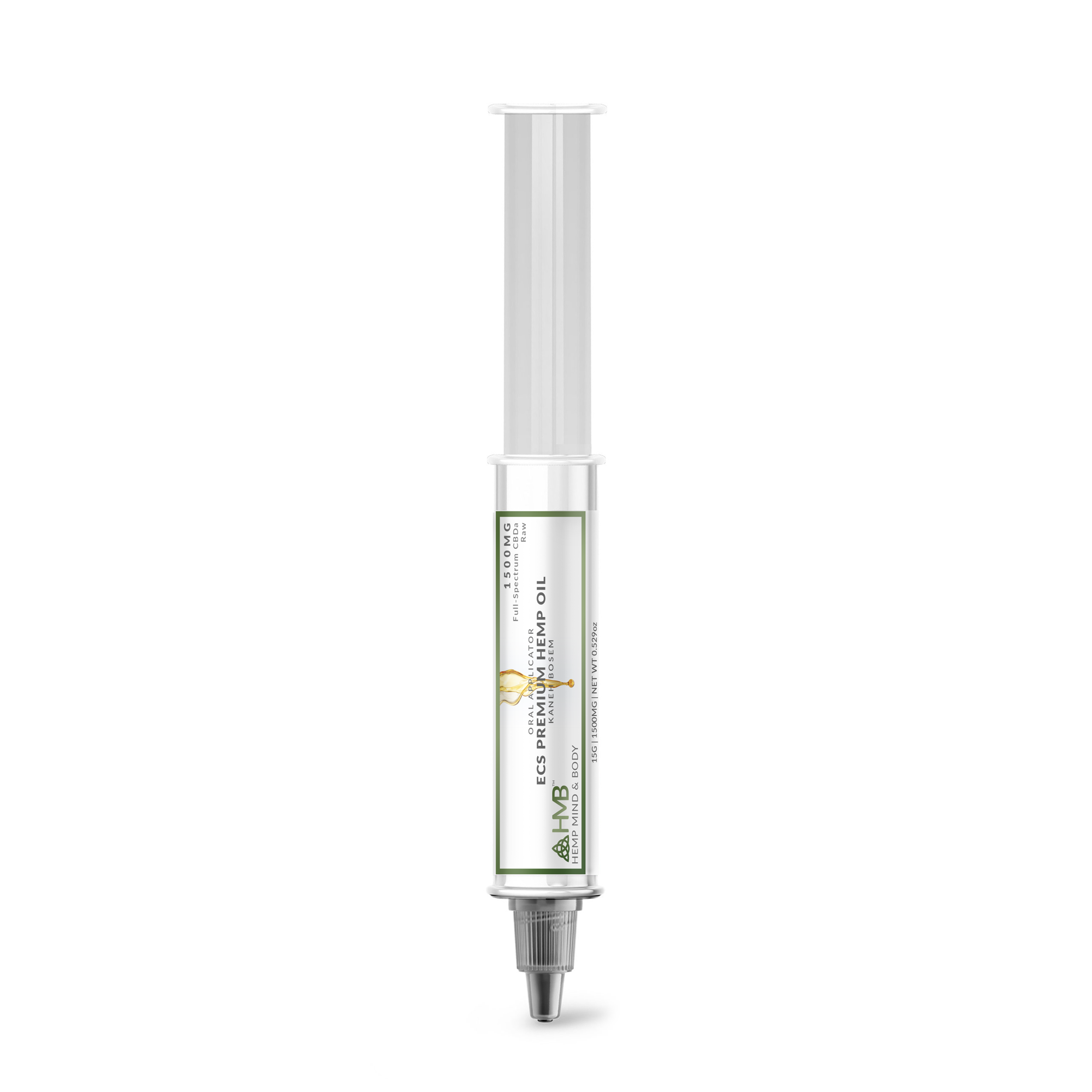 ECS Premium Hemp Oil - 1500mg Full-Spectrum CBDa