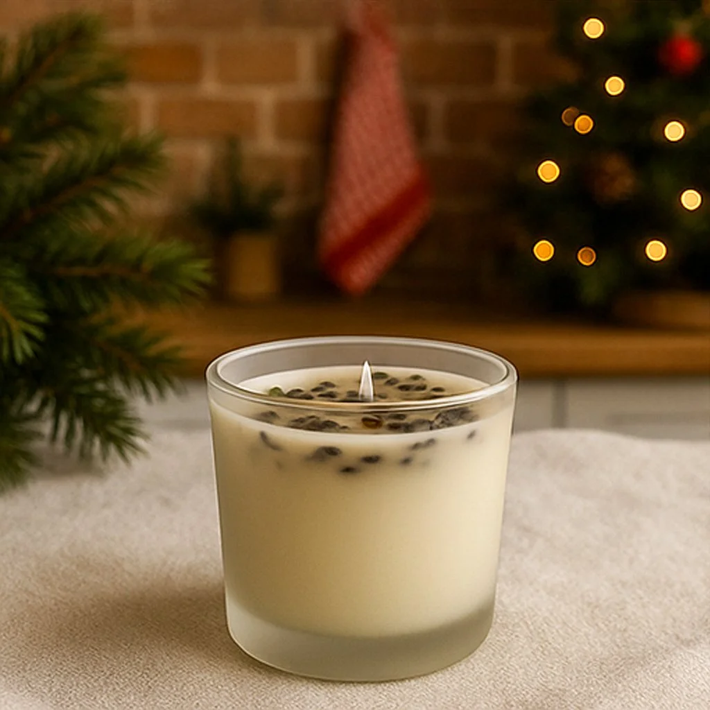 Peace Be Still – 7 oz Frosted Glass Candle