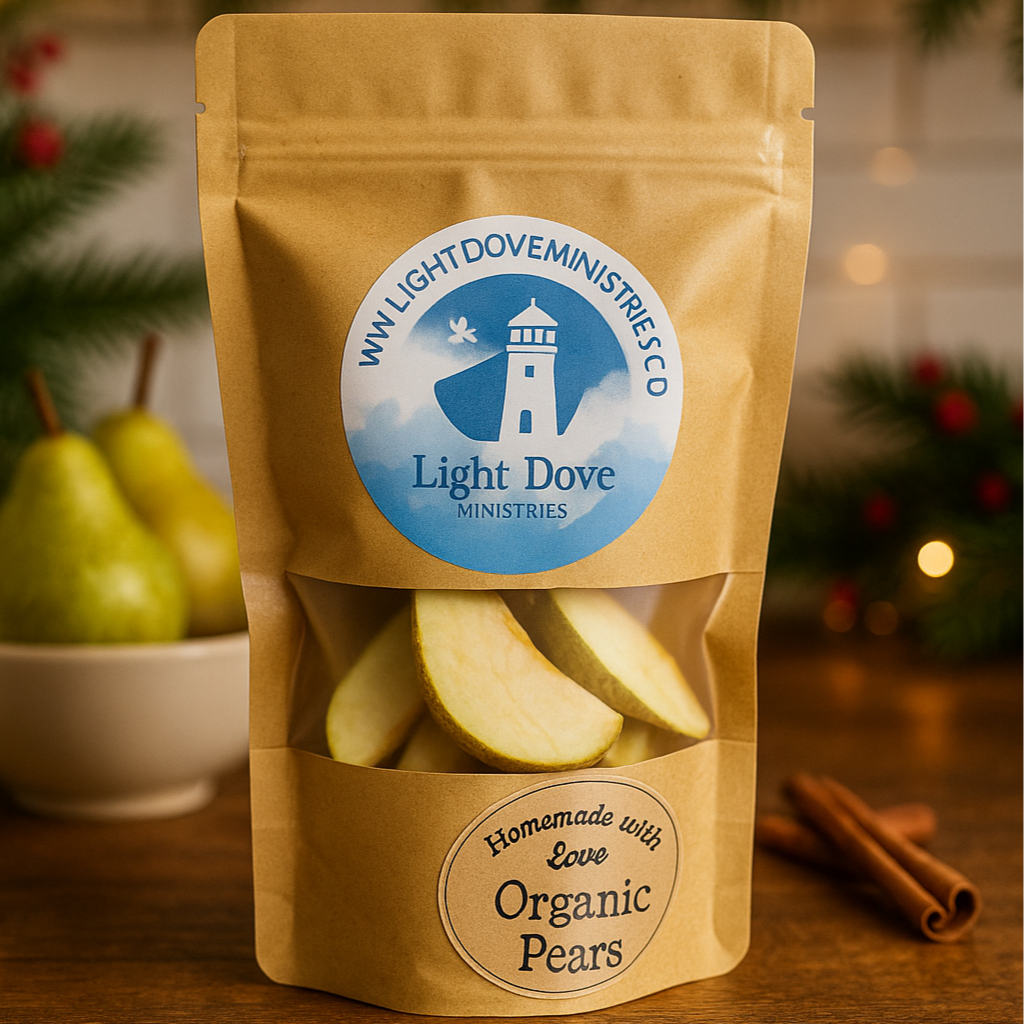 Freeze-Dried Organic Pears