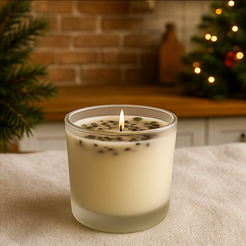Be Still & Know – 7 oz Frosted Glass Candle
