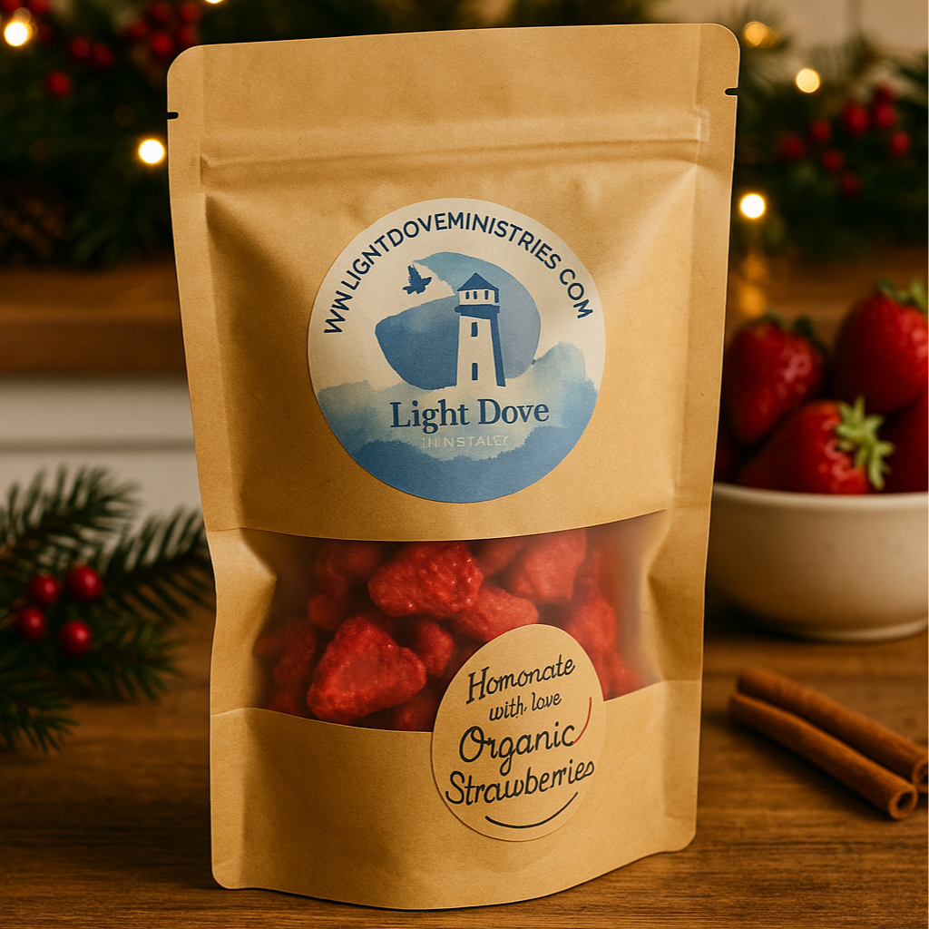Freeze-Dried Organic Strawberries