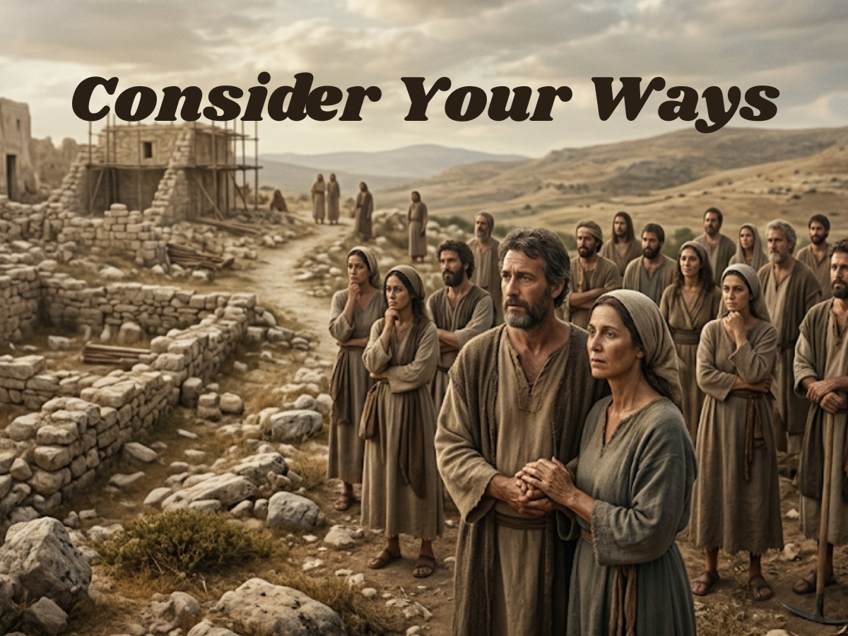 Consider Your Ways