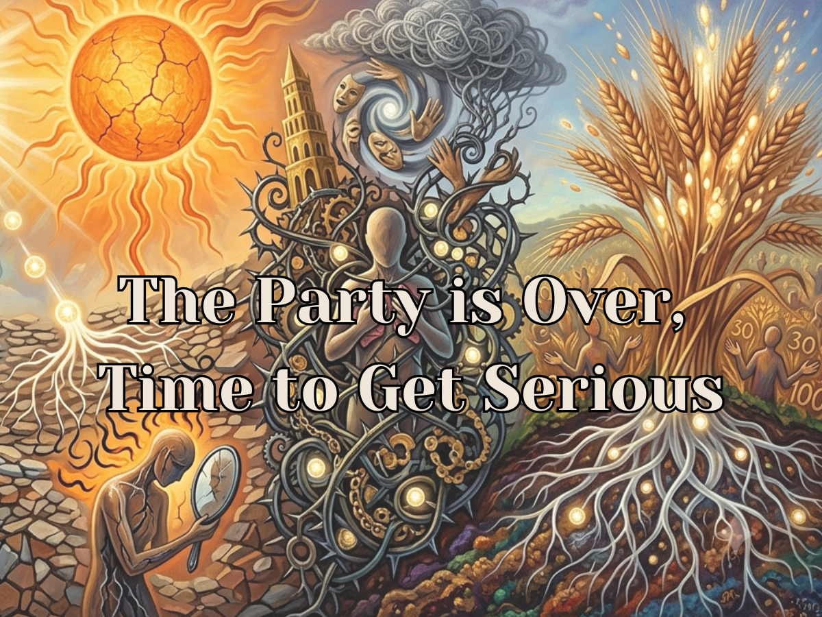 The Party is Over, Time to Get Serious