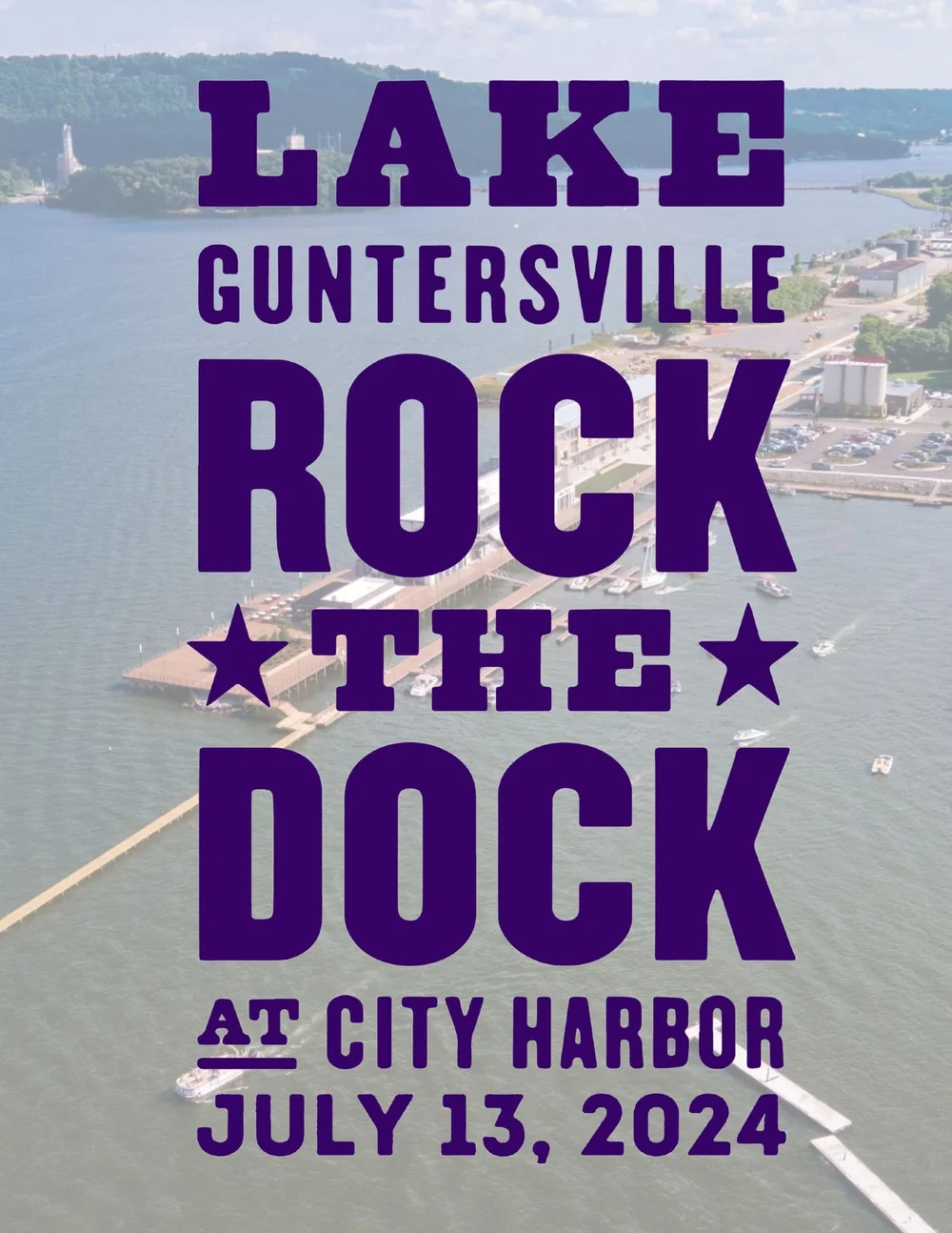 LAKE GUNTERSVILLE ROCK THE DOCK 2024