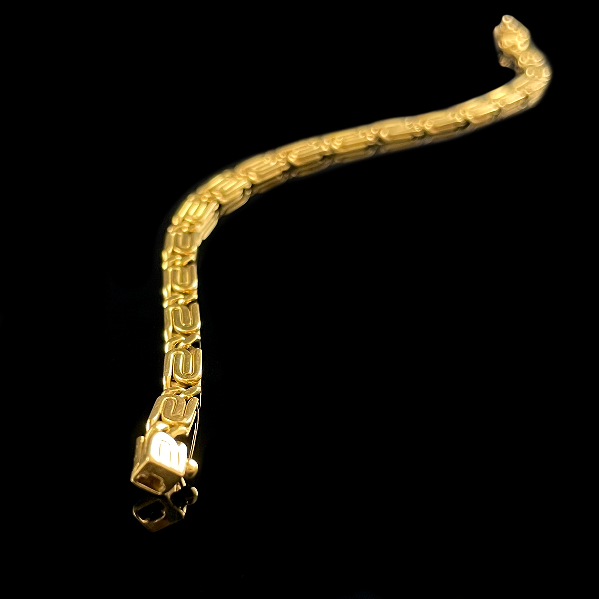 18K Yellow Gold Greek Key Bracelet.png