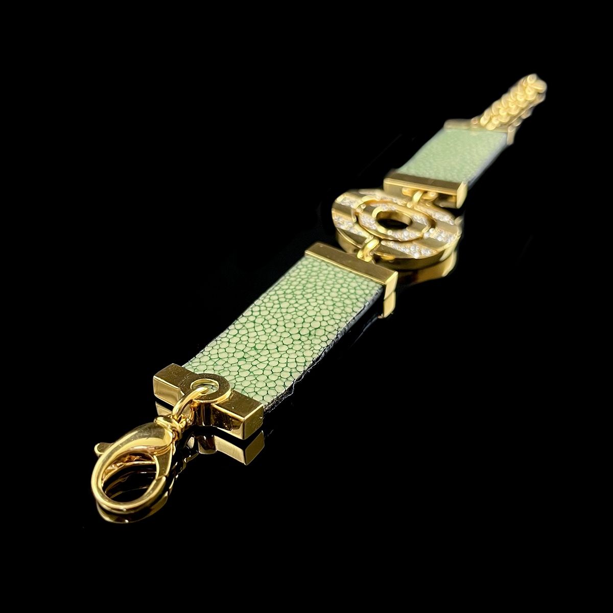 18K Yellow Gold Bvlgari Astrale Cerchi Necklace and Bracelet Set Bracelet.png