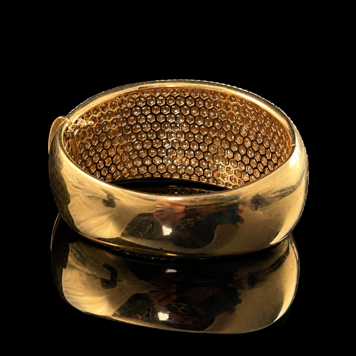 18K Rose Gold Diamond Pave Cuff Back.png
