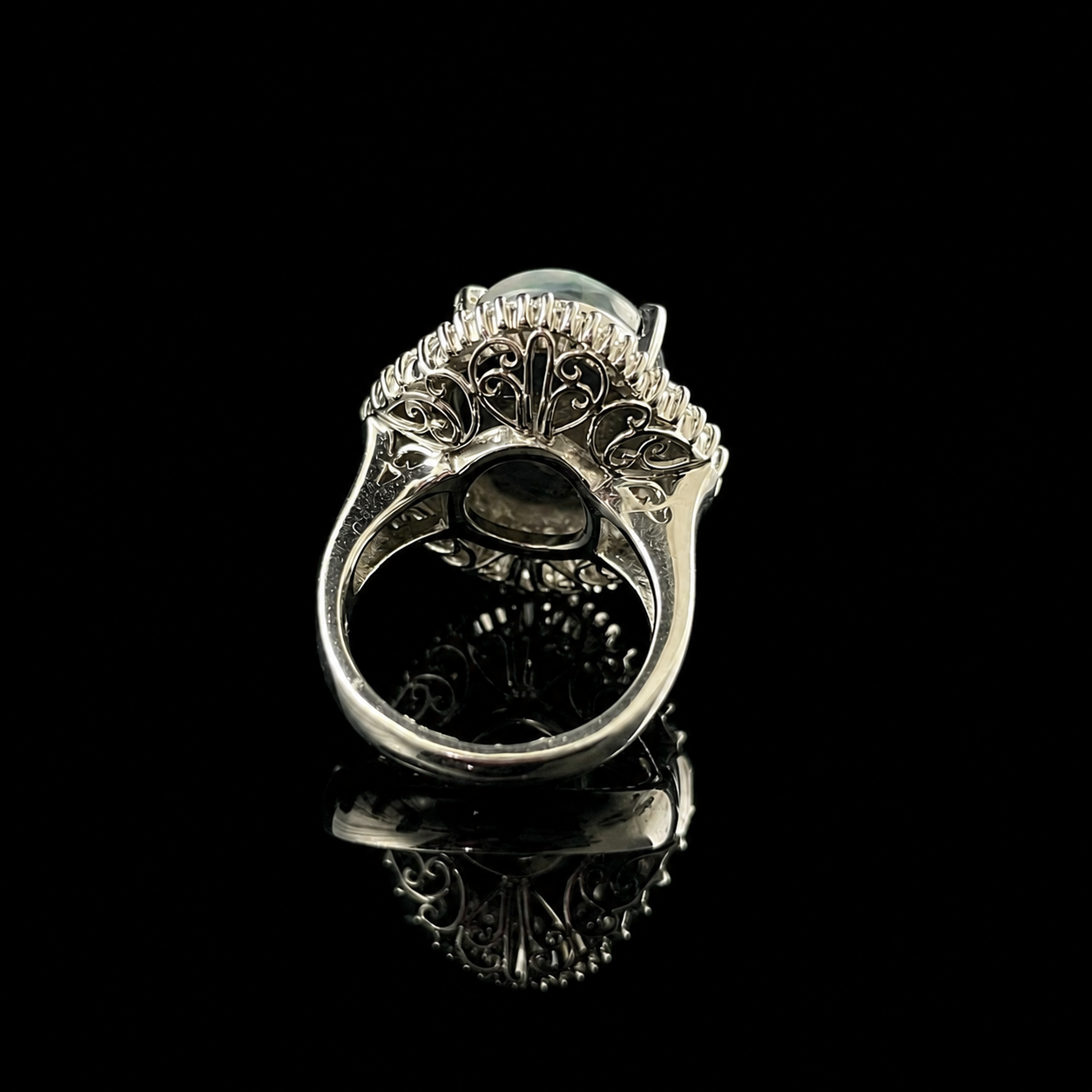 Platinum Black Opal and Diamond Ballerina Ring Back.png