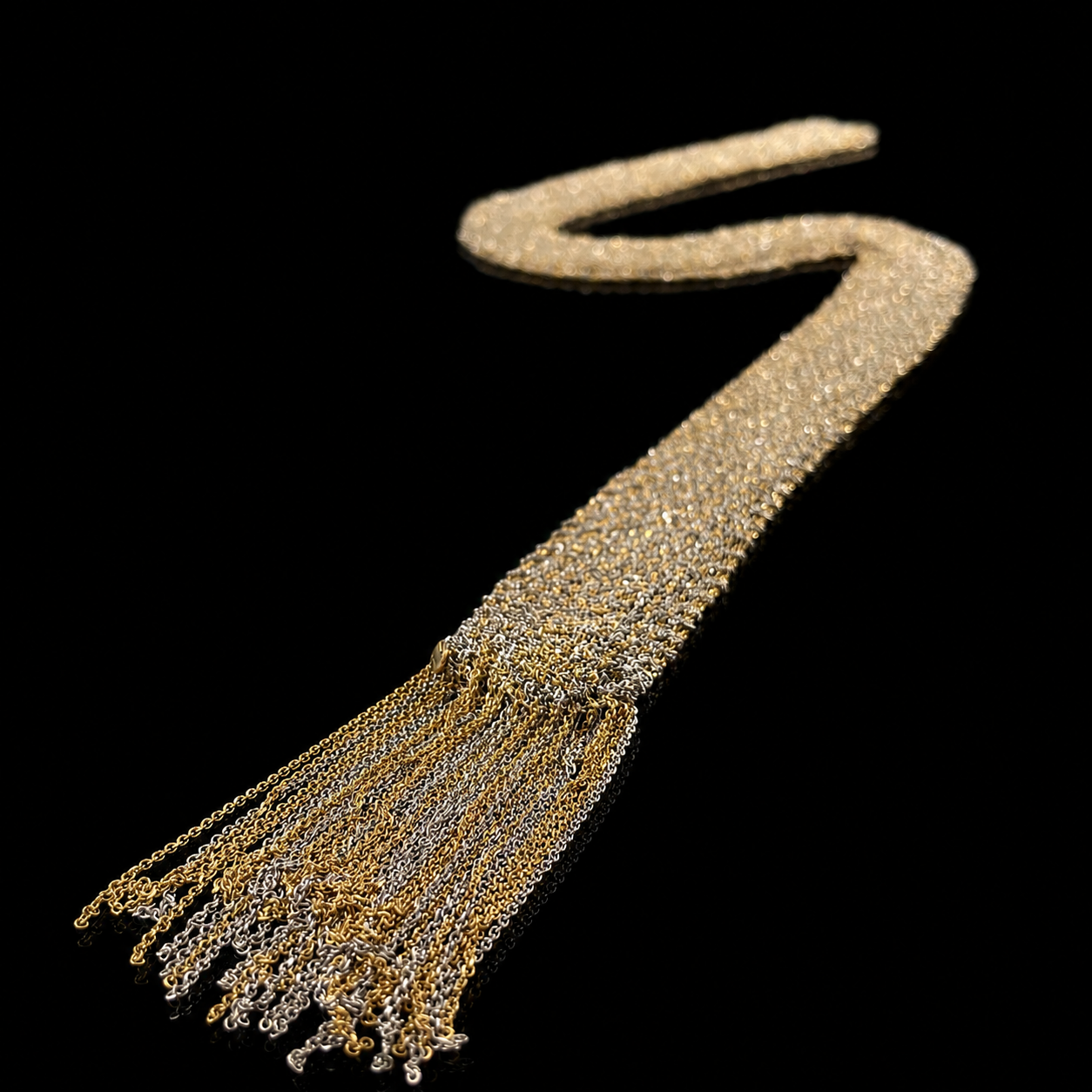 Italian 18K Yellow : White Gold Scarf Closeup.png