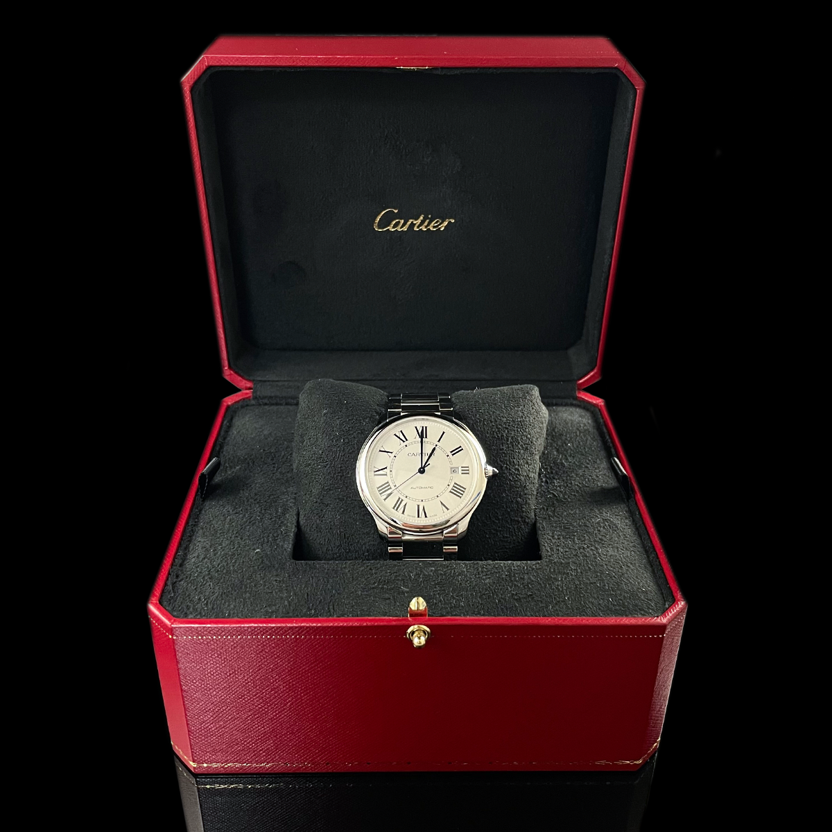 Cartier Ronde Must de Cartier Stainless Steel Watch Box.png