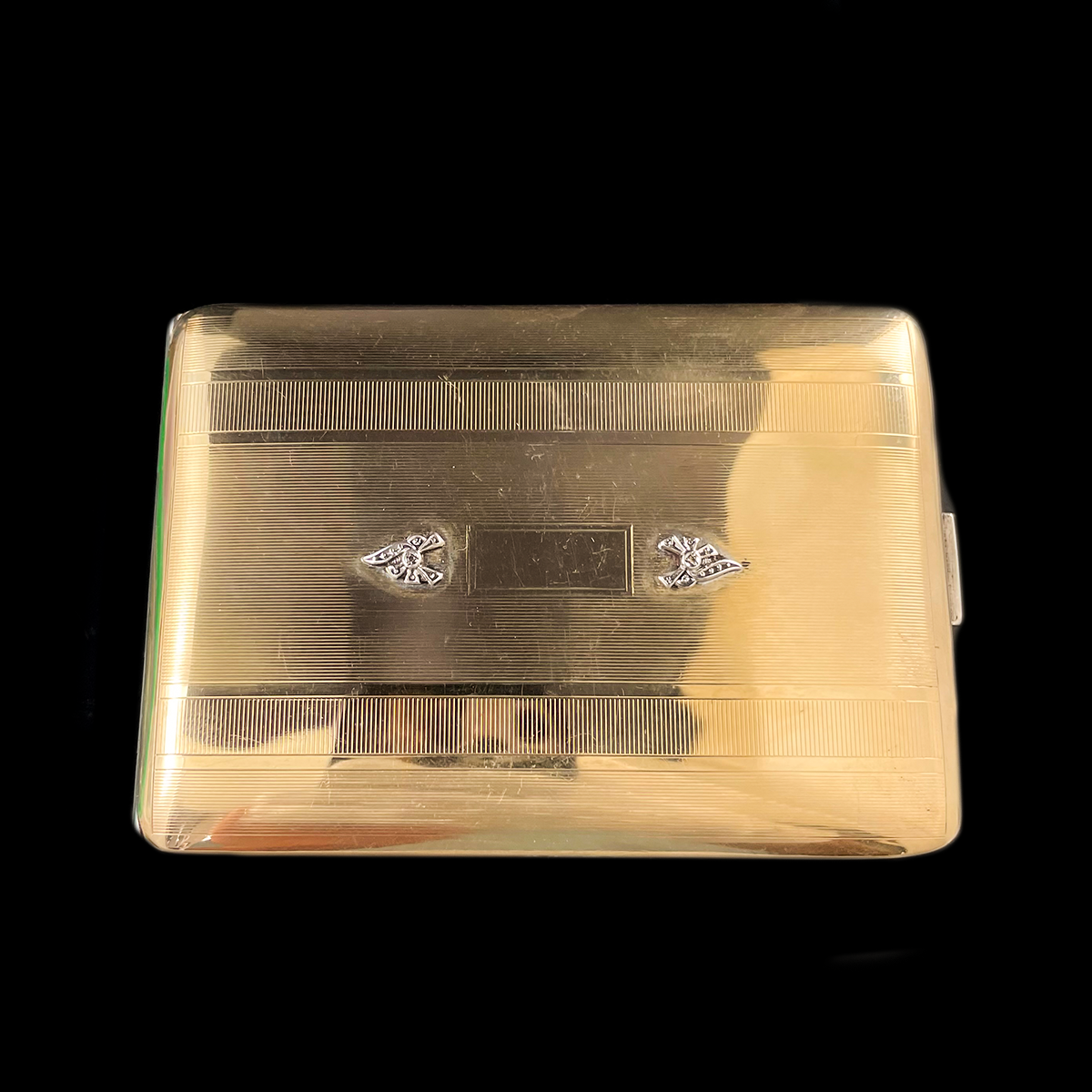 Gold Wash Sterling Silver Cigarette Case.png