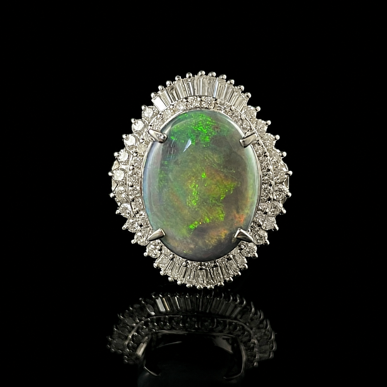 Platinum Black Opal and Diamond Ballerina Ring.png