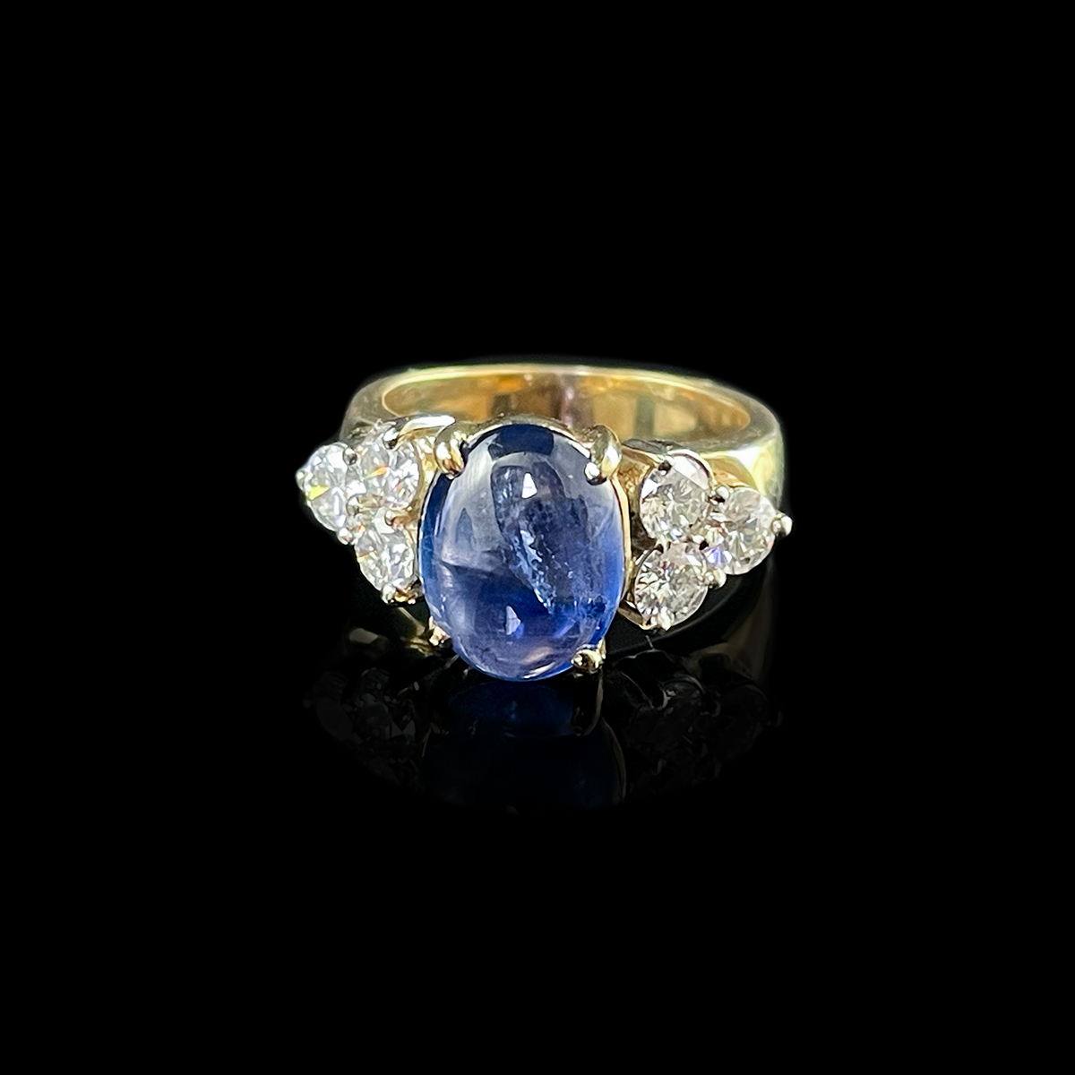14K Yellow Gold Sapphire and Diamond Ring-2.png