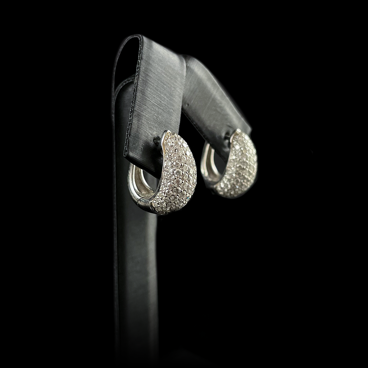 18K White Gold Diamond Pave Huggies Closeup.png