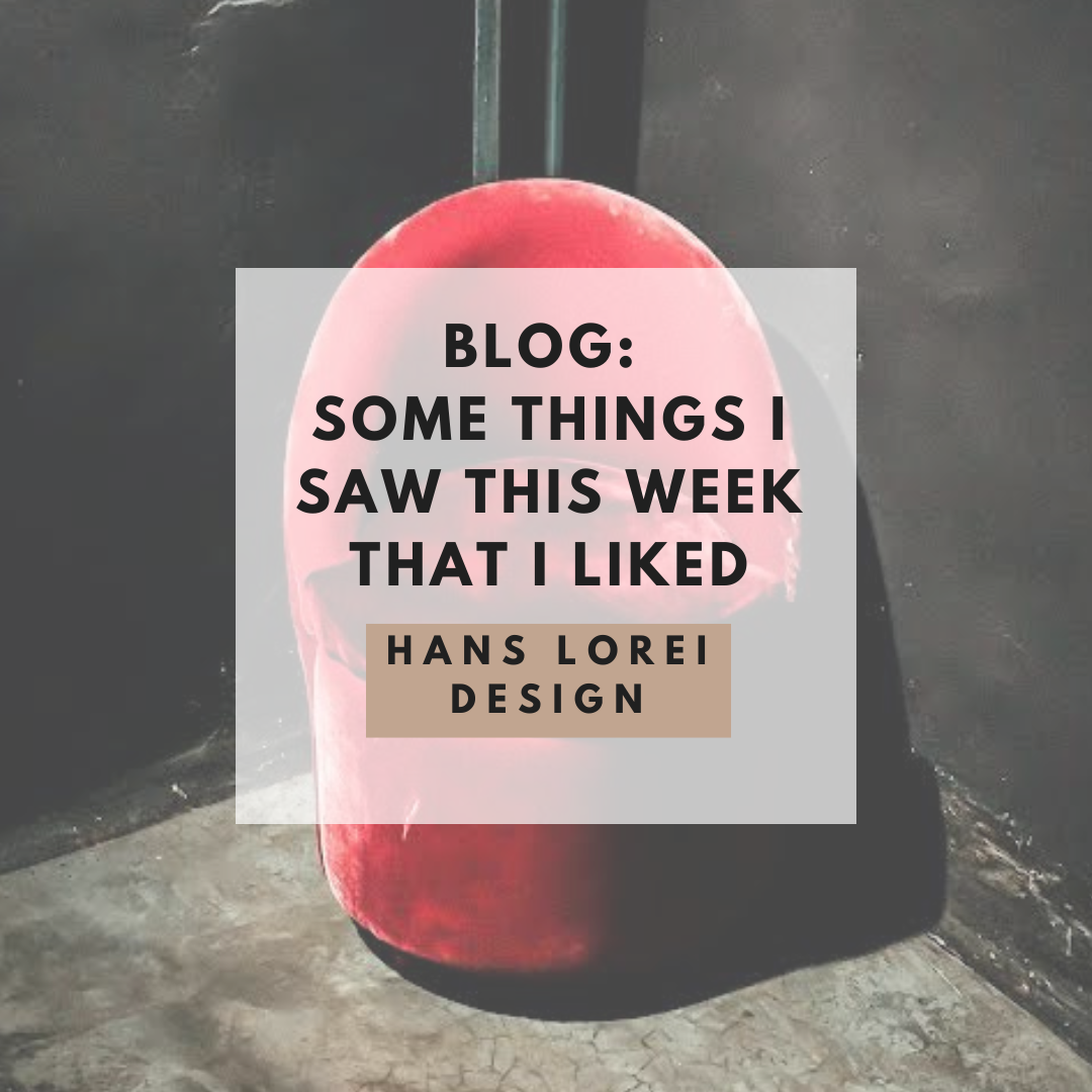 some things i saw this week that i liked