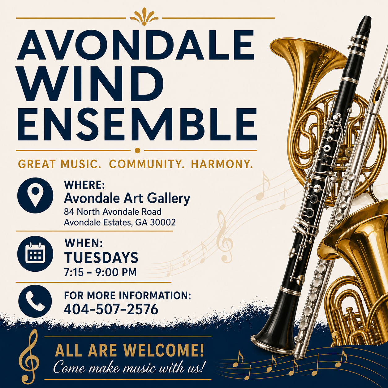 Avondale Wind Ensemble Photo