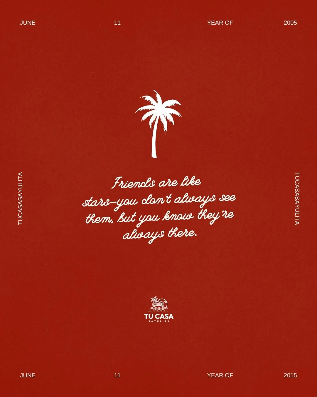 &ldquo;Friends are like stars&mdash;you don&rsquo;t always see them, but you know they&rsquo;re always there.

And if you&rsquo;re looking for the perfect getaway with your favorite people, we&rsquo;ve got you covered! 🌊✨ Book your beach house or co