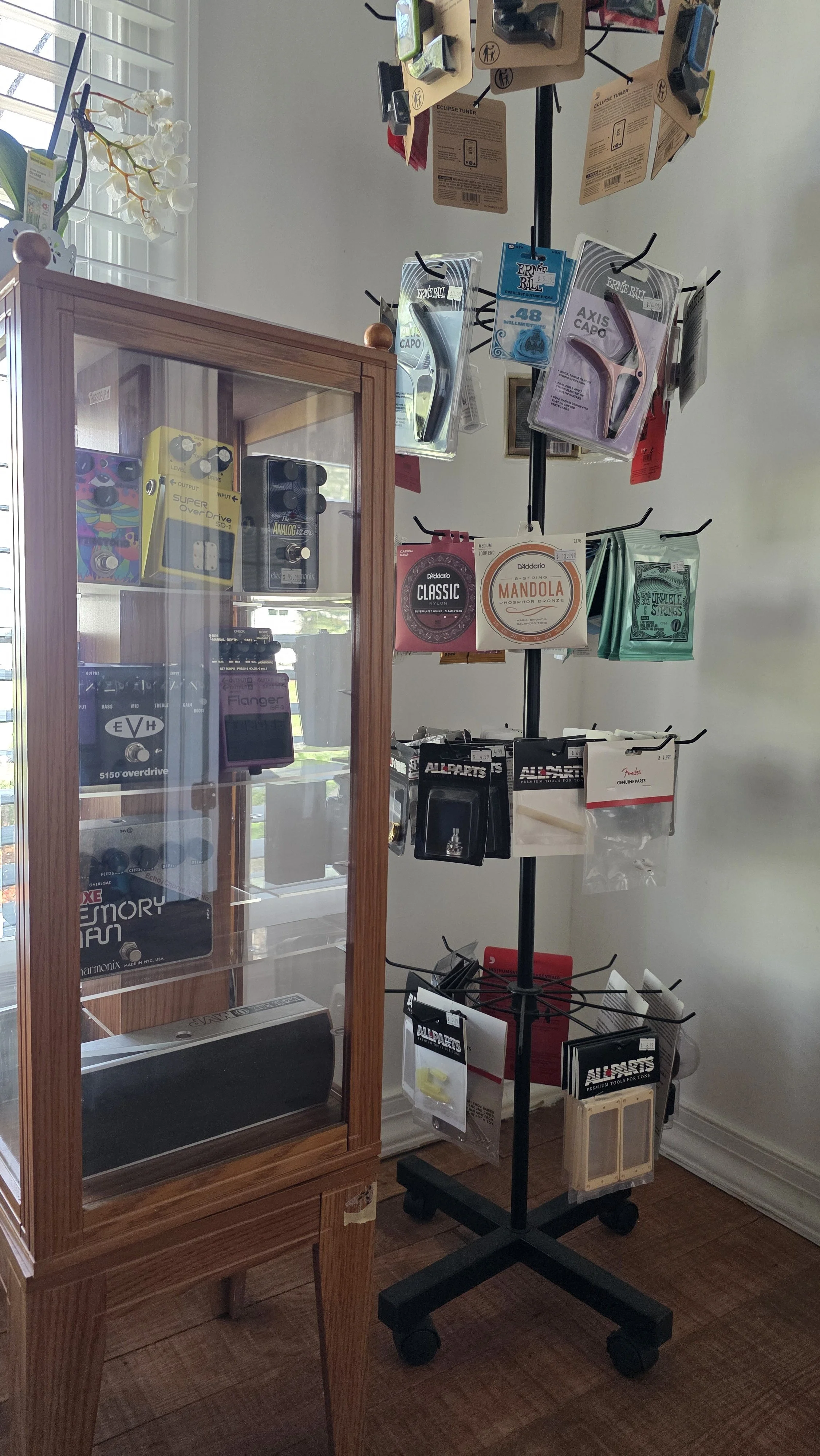 pedals available