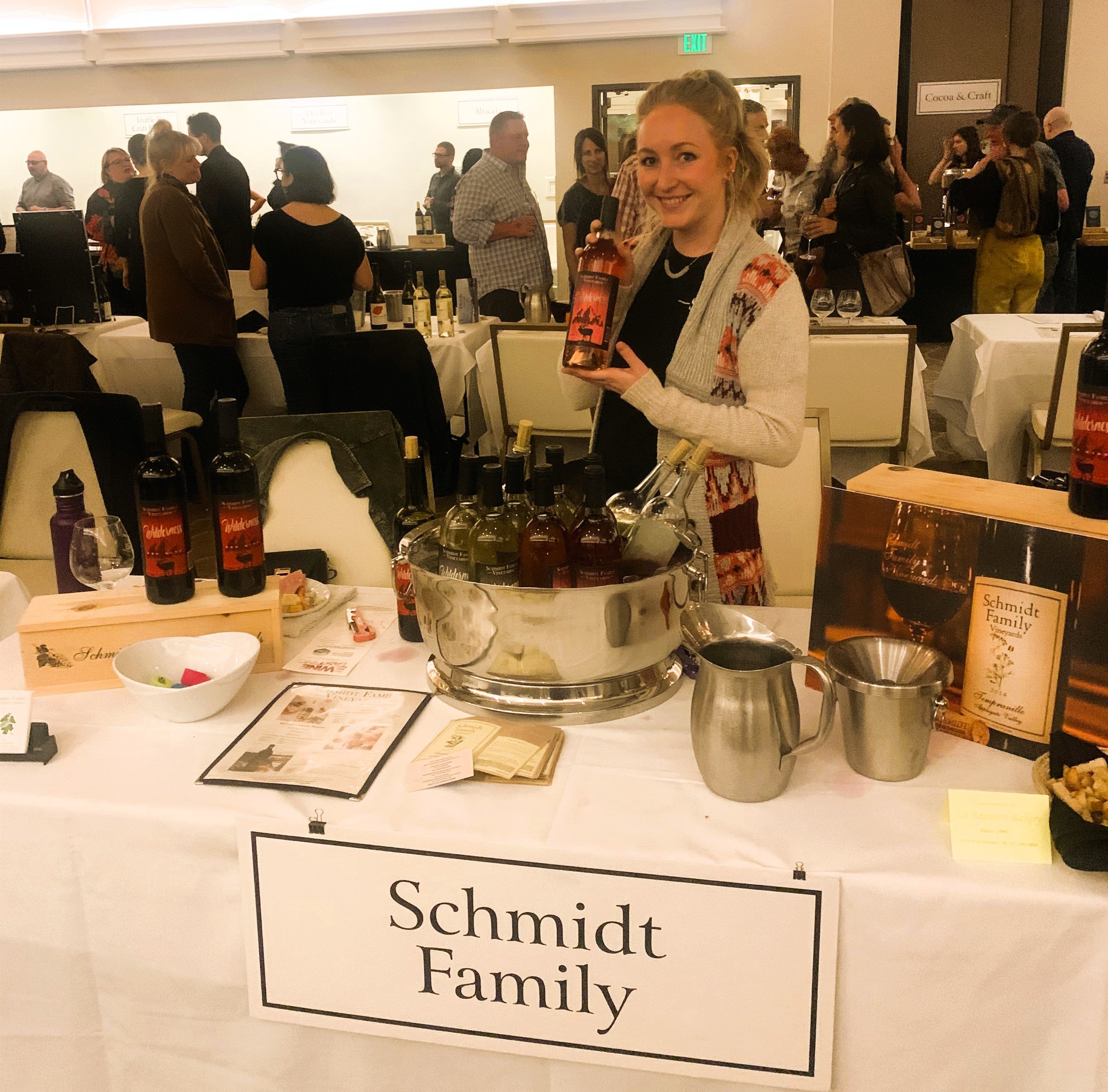 SFV pouring at JPR Annual Wine Tasting