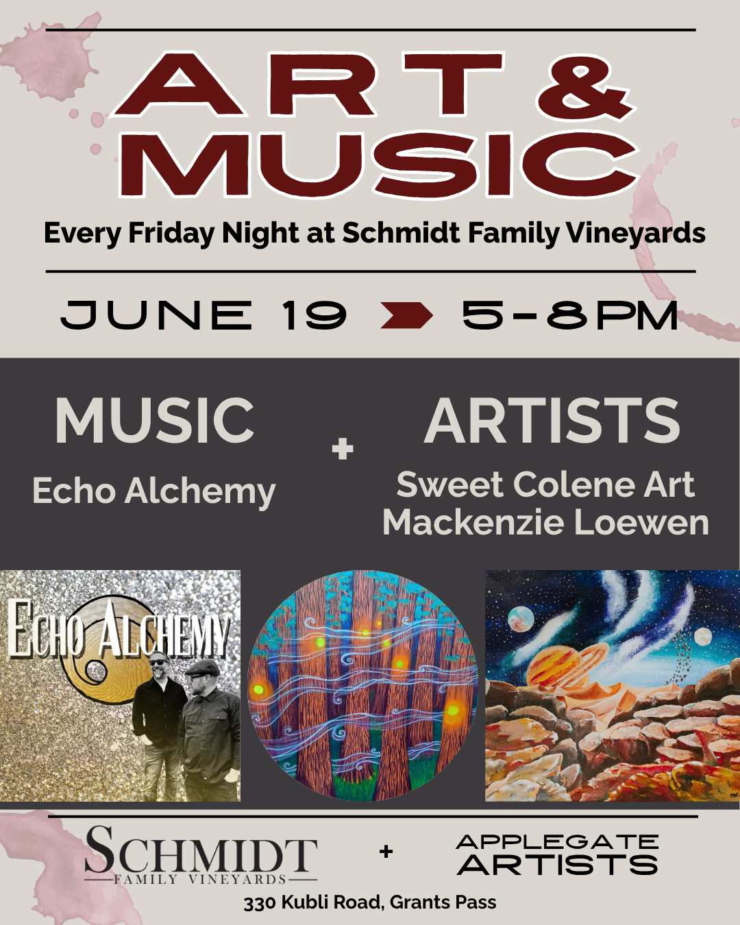Friday Night Music Live Music &amp; Art