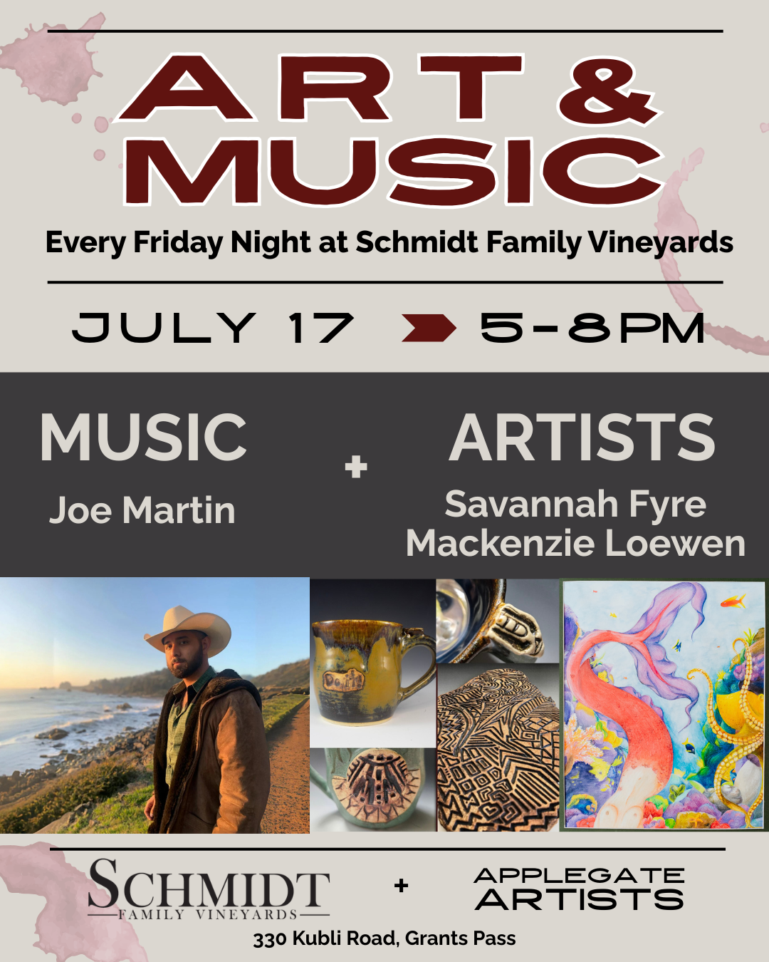 Friday Night Live Music &amp; Art