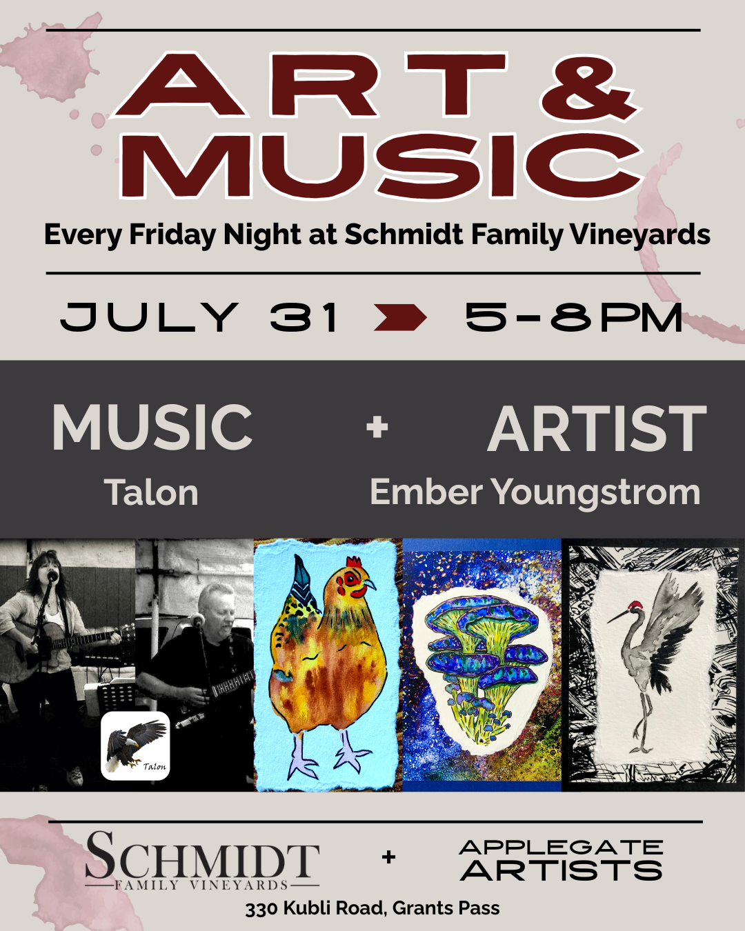 Friday Night Live Music &amp; Art