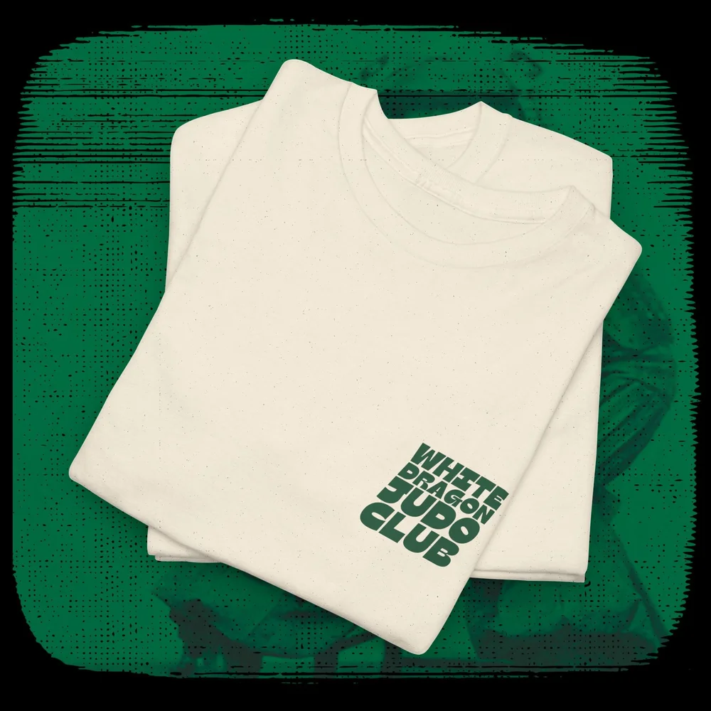 pt.7 white dragon tee — HAJIME grappling co.