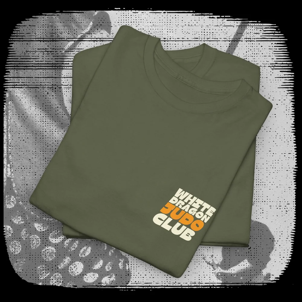 pt.8 white dragon tee — HAJIME grappling co.