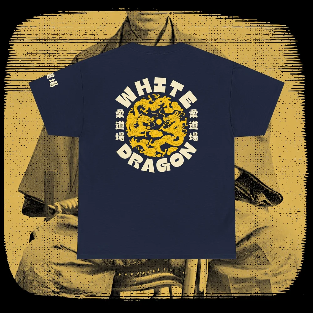 L.G.B. カットソー DRAGON ホワイト サイズ1 pt.9 white dragon tee — HAJIME grappling co.
