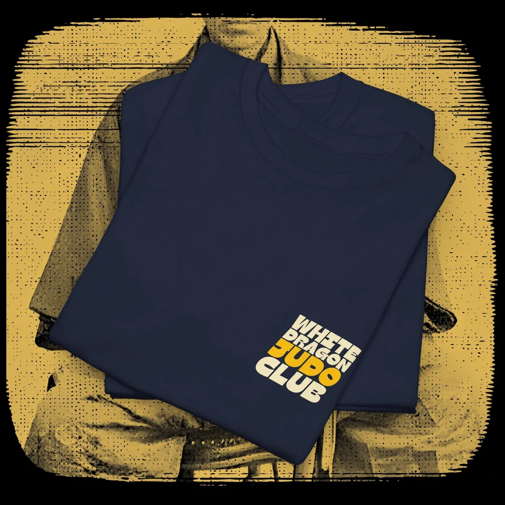 pt.9 white dragon tee — HAJIME grappling co.