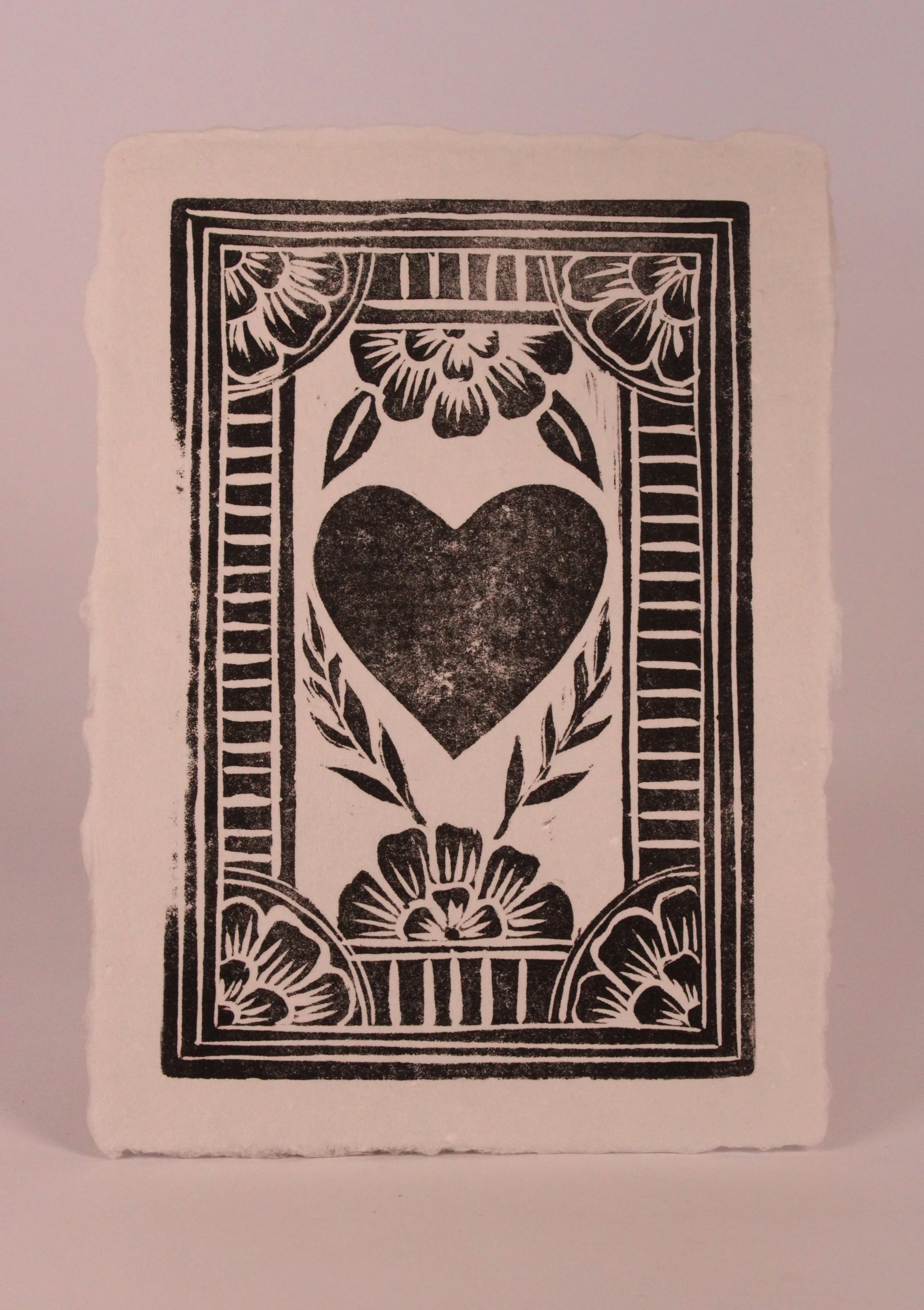 Feel the Love - Light Blue Paper 5x7”