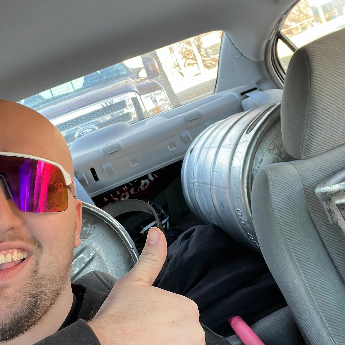 Frat bro, or strongman? You decide.  #WinterWarriors24 #strongman #strength
