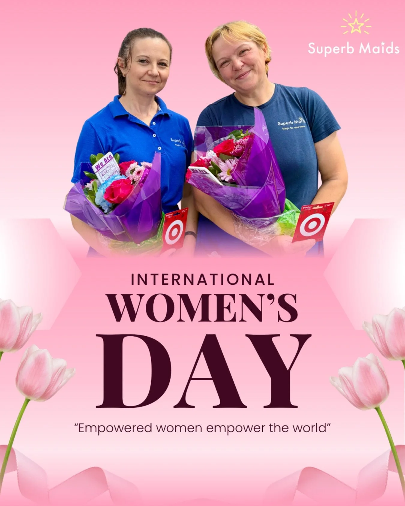 Happy International Women&rsquo;s Day! 🌷✨

Today we celebrate the strength, kindness, and dedication of women everywhere.

A special thank you to the amazing women on our team who work hard every day to make homes cleaner, brighter, and more comfort
