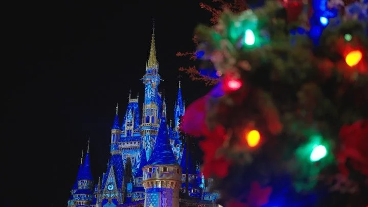 POV: the magic of christmas in walt disney world ✨🎄🎅🏻🏰