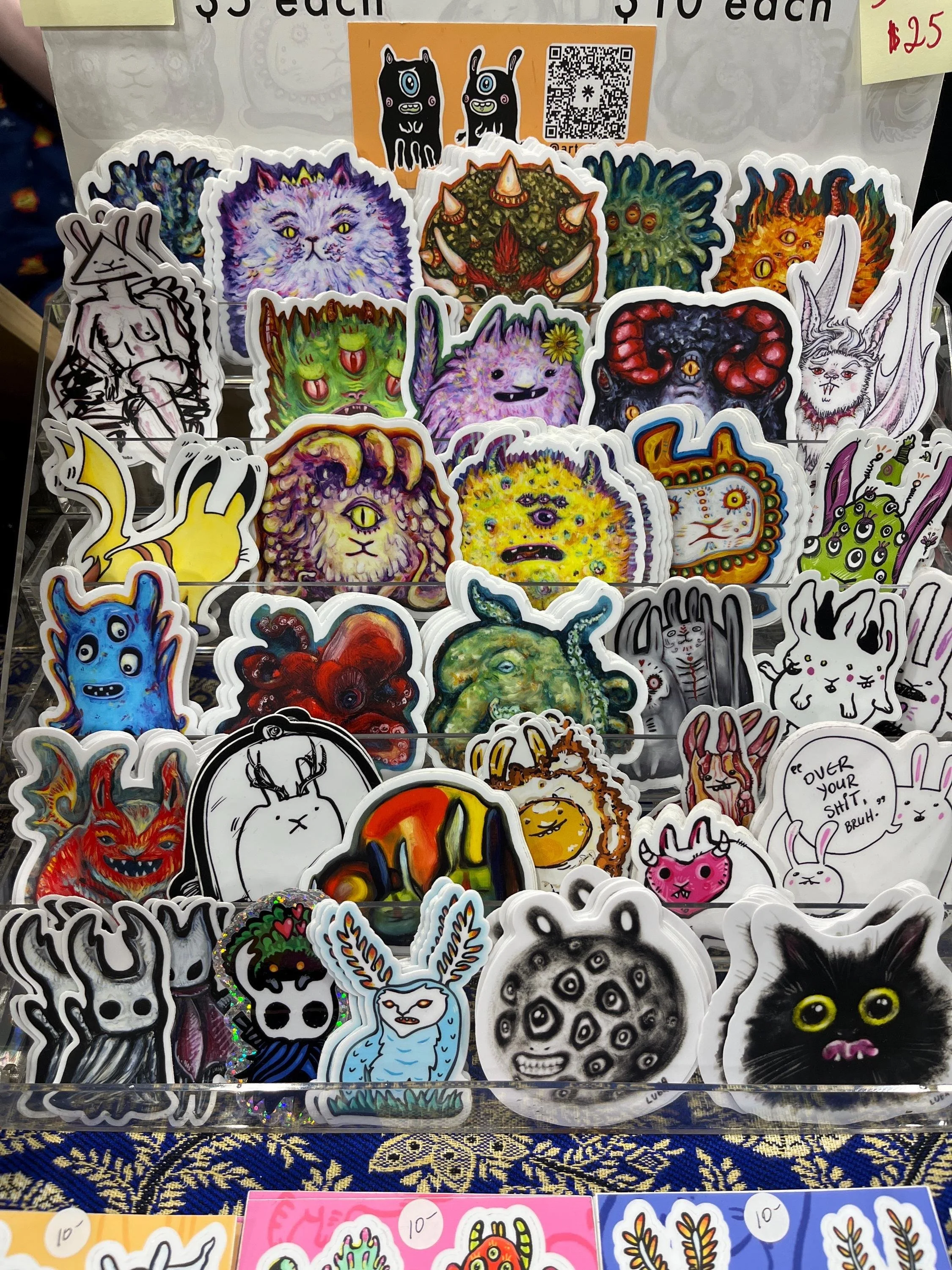 Vinyl Stickers, Assorted