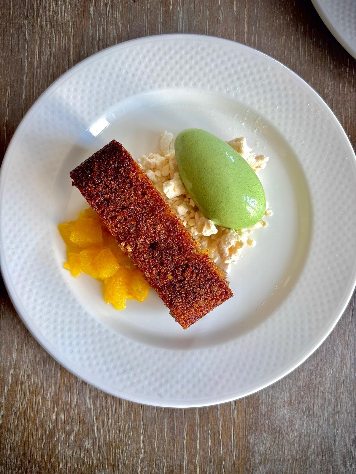 A Recipe for Basil Ice CReam and Citrus Olive Oil Cake 