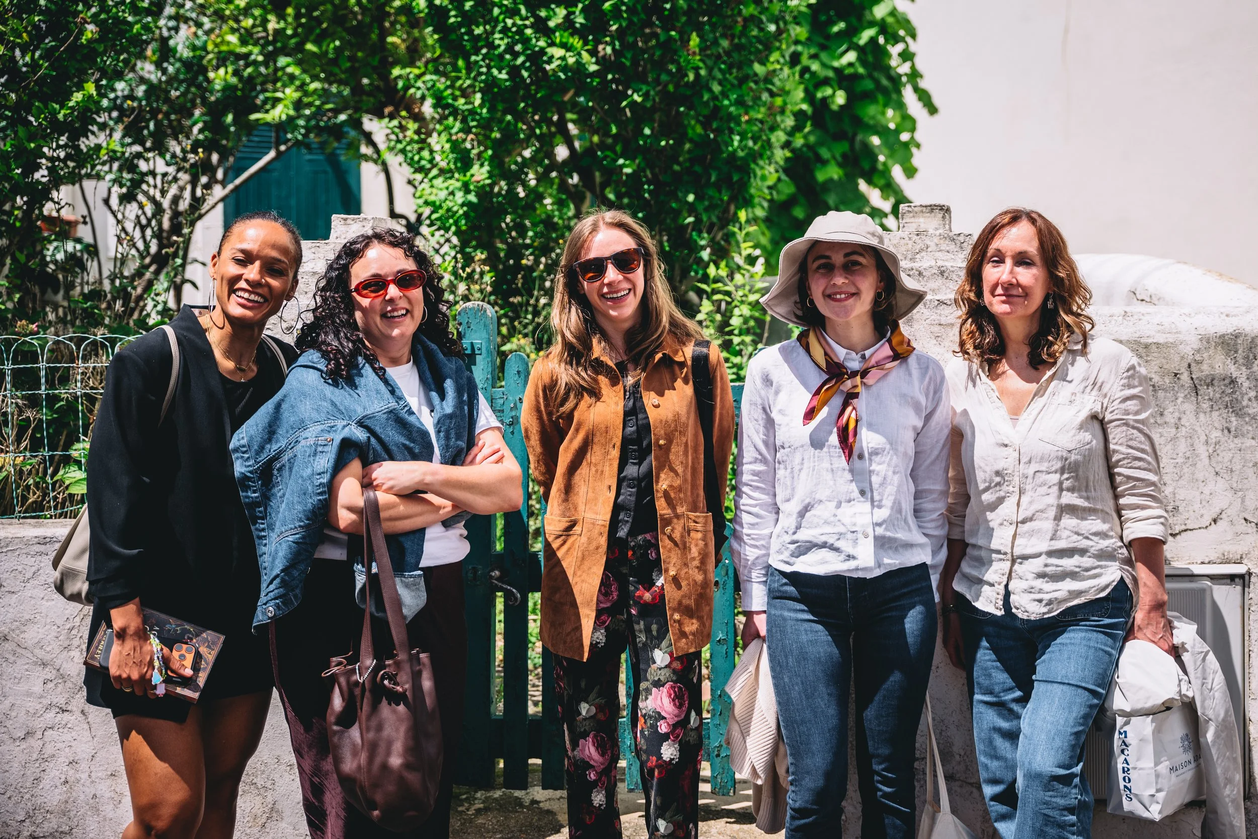 Group of women smiling