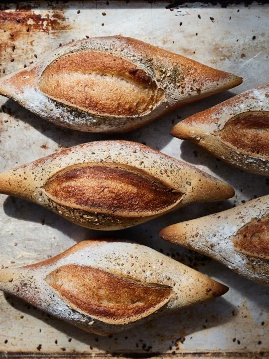 Sourdough Salted Miso Baguette