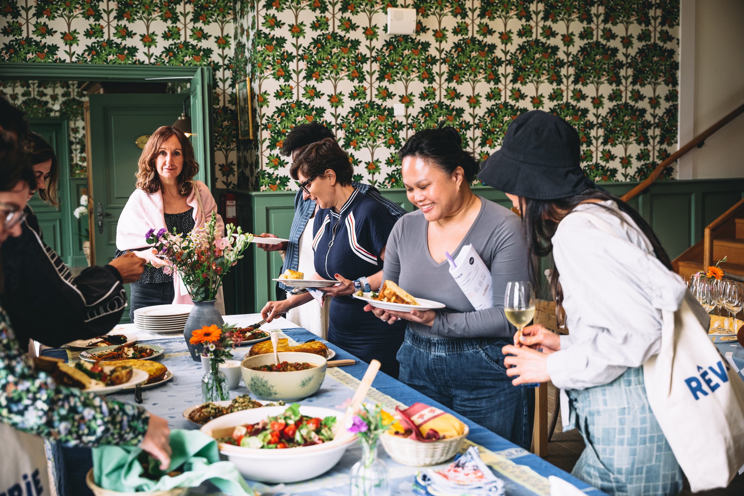 Gathering at the table