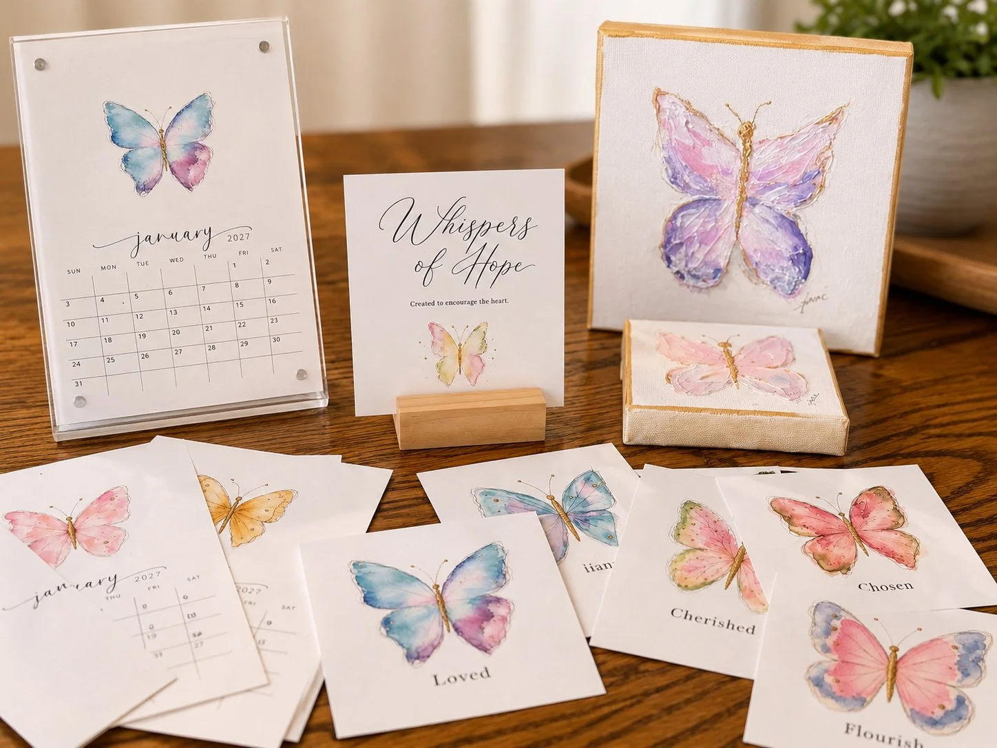 Whispers of Hope Encouragement Cards