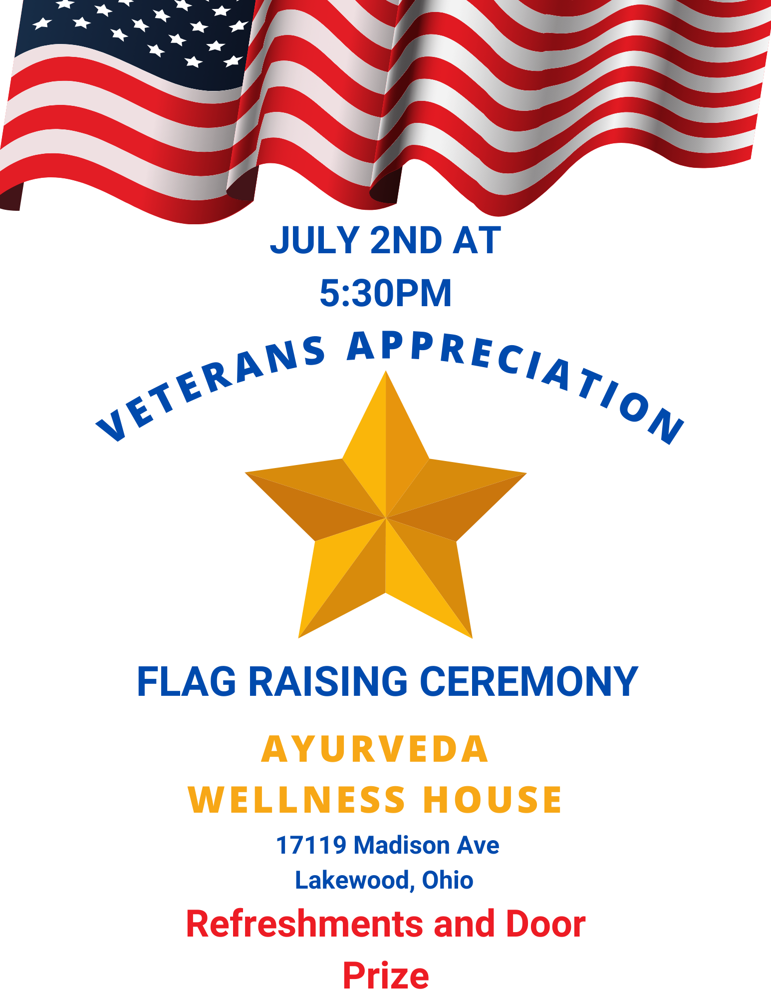 Veteran Flag Honoring
