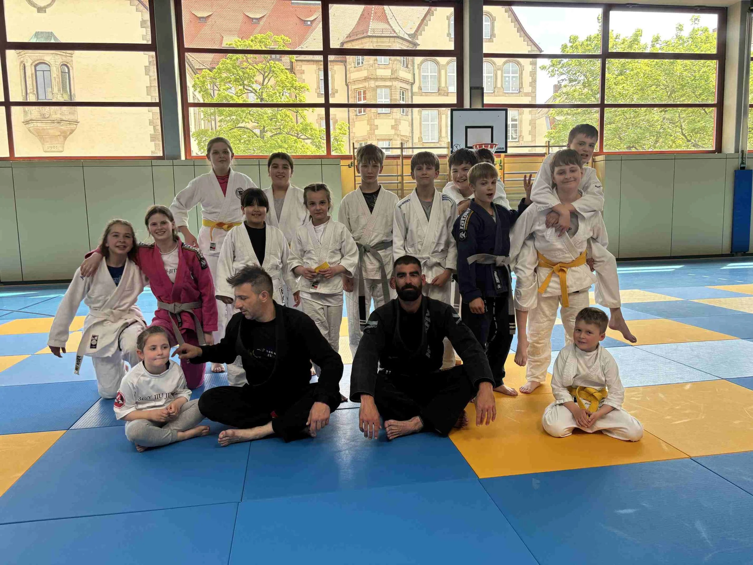 Seminar BJJ für Kids mit Giovanis Symeon 