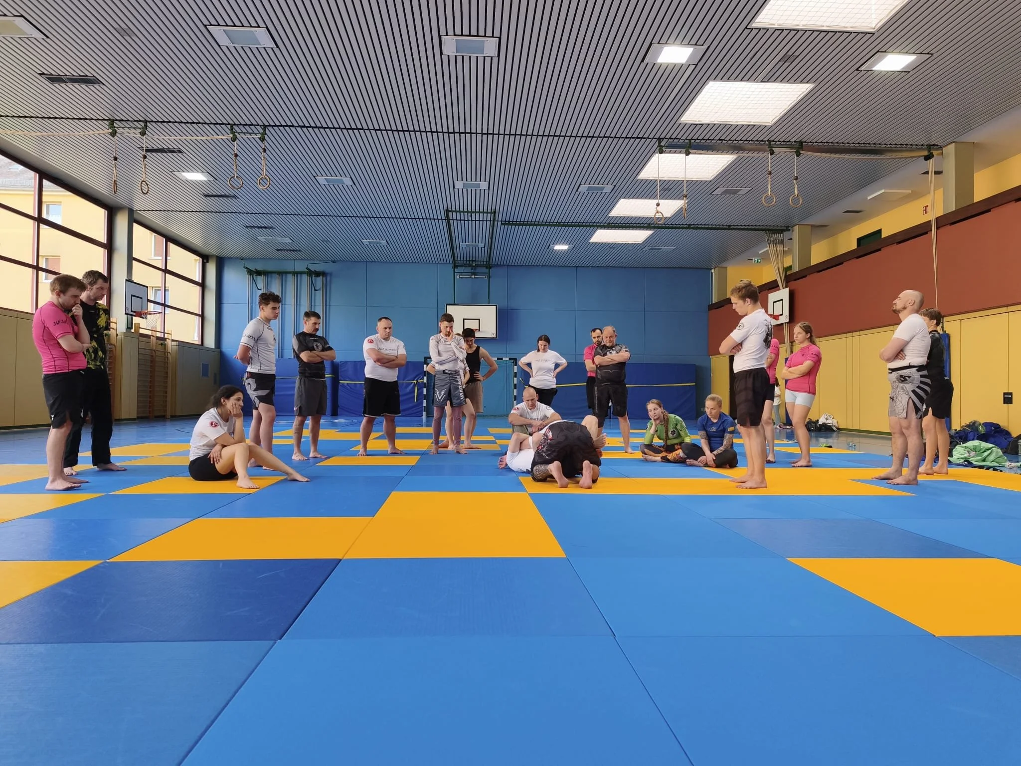 Seminar BJJ und NoGi Grappling mit Giovanis Symeon 