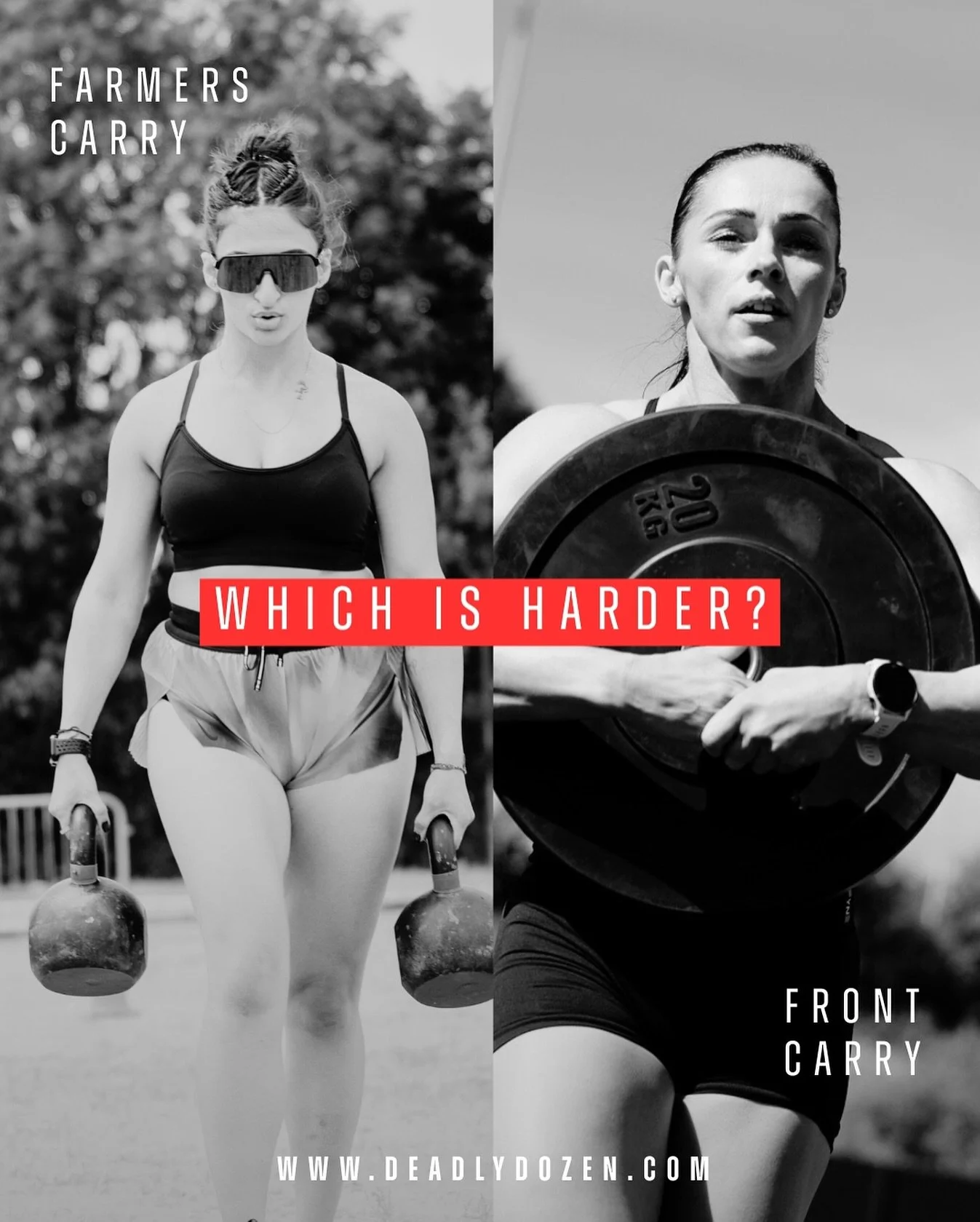 🔥 Farmers Carry vs. Front Carry &mdash; which one breaks you faster? 😅

Both look simple&hellip; until you&rsquo;re 30 seconds in and your grip&rsquo;s on fire, your core&rsquo;s screaming, and you&rsquo;re questioning your life choices.

💪 Farmer