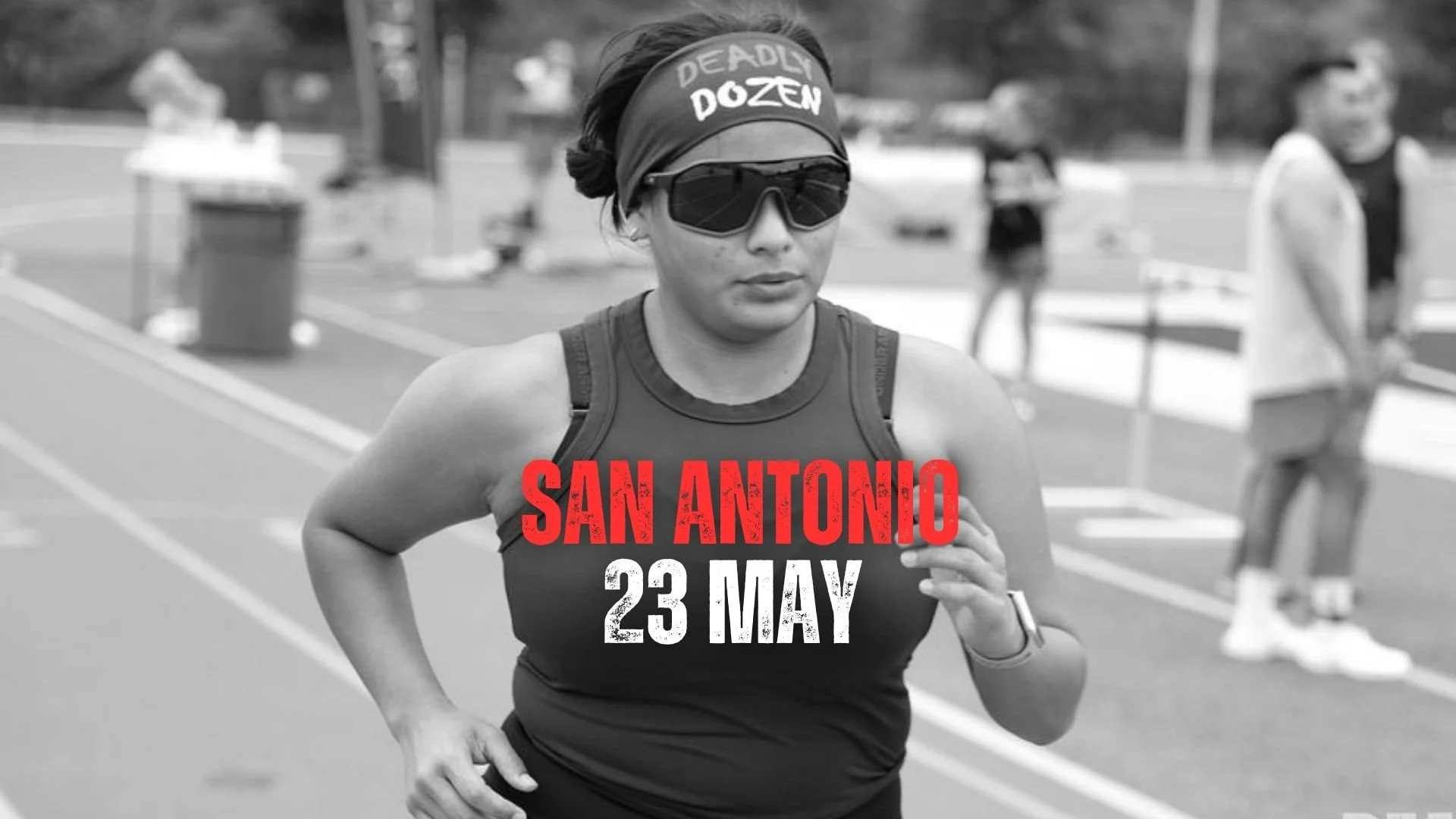 Female athlete Deadly Dozen San Antonio