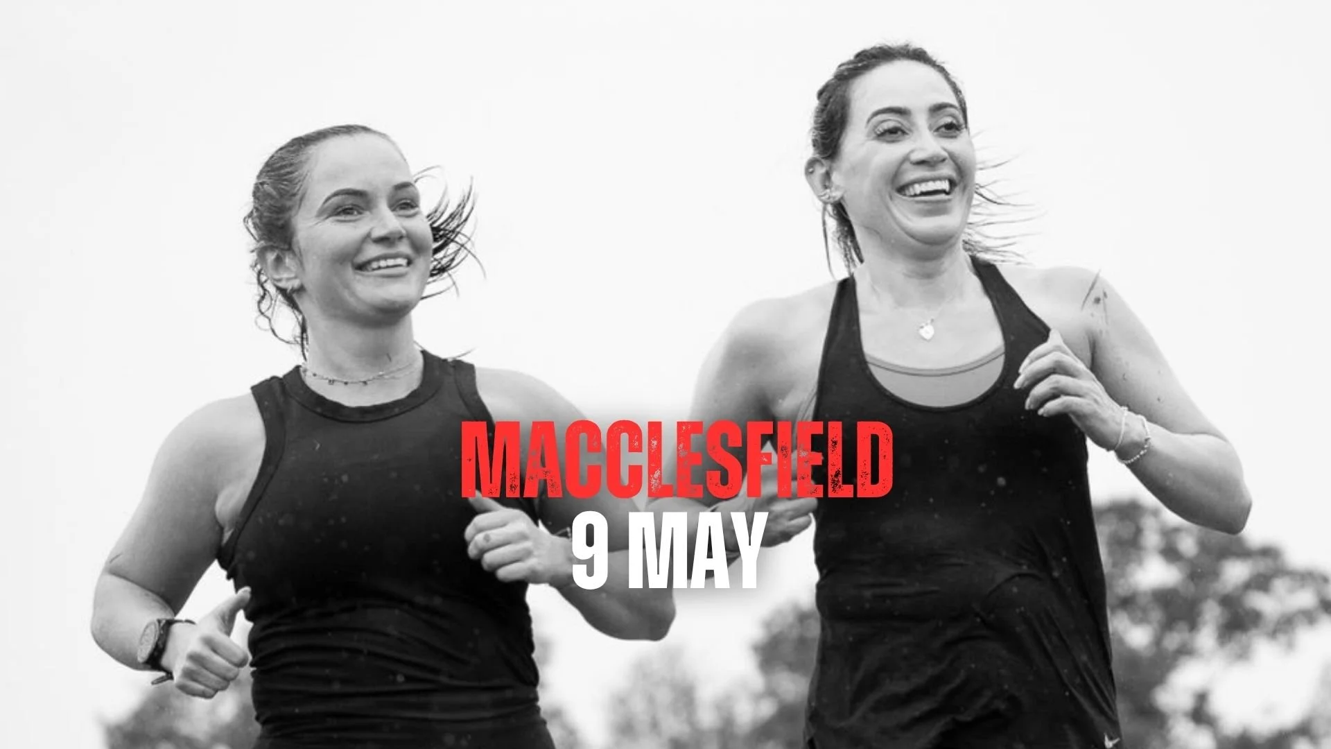 Two female athletes at Deadly Dozen Macclesfield 9th May