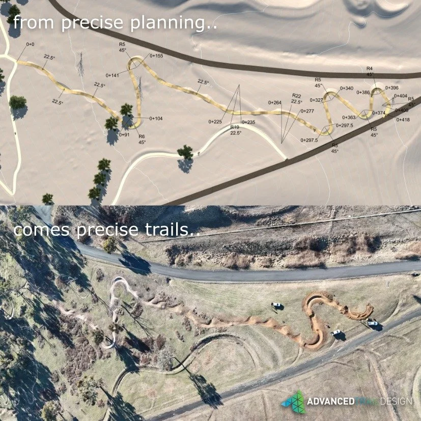 Fantastic to work with the @bathurst_mtb_club on the new &lsquo;Mother in Law&rsquo; green flow trail. A high-resolution ground model enabled precise alignment to make the most of the terrain. Every roller, jump and berm was carefully planned to flow