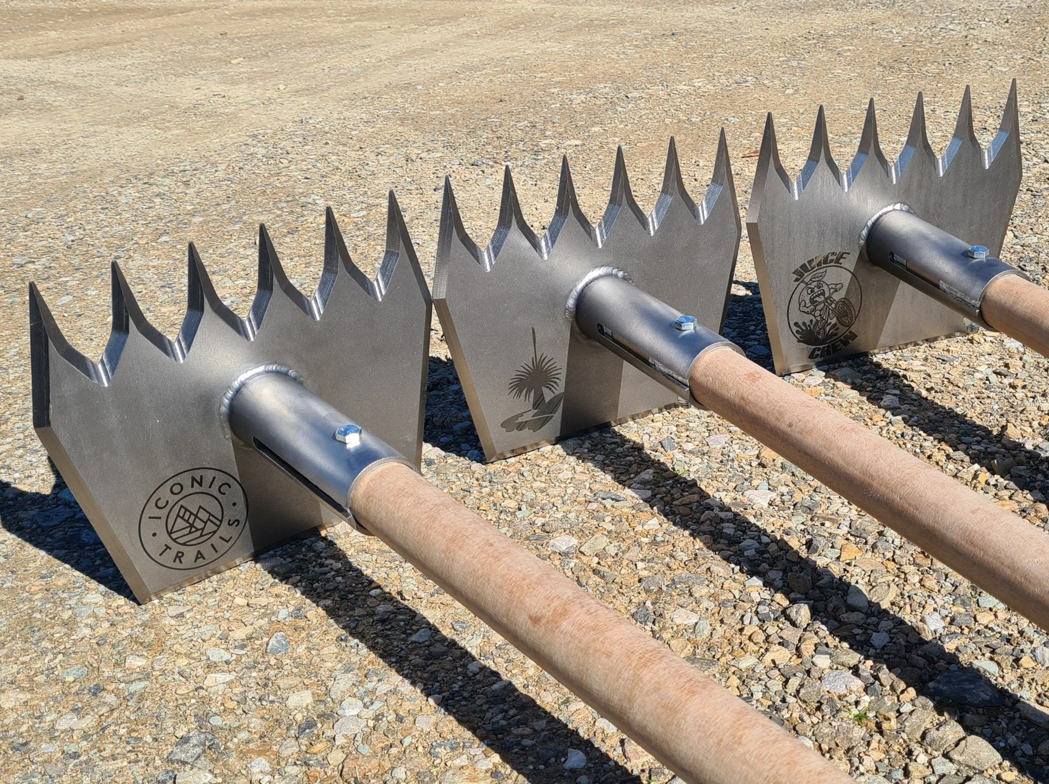First prototypes off the line and into the dirt for testing!

With a background in earthworks machinery design and years of trail building experience, I&rsquo;m combining both worlds into this purpose-built trail tool.

Based on the classic McLeod, t